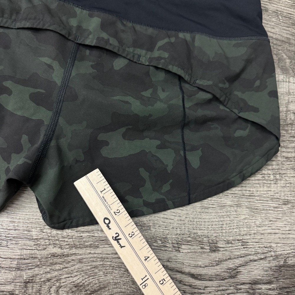Lululemon Speed Up Low-Rise Short Camo Athletic Running Size 6 - Picture 7 of 7